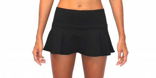 Skirt with Attached Bottom
